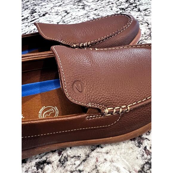 Clarks men’s flexway slip on shoes size 10.5 - Picture 9 of 14